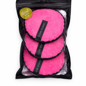 Reusable makeup remover pads set of 3